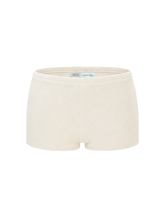 Soft Terrycloth Micro Shorts