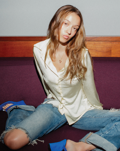 Stretch Jersey Tailored Button Down Shirt Dress