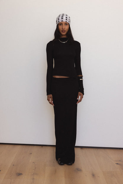 Asymmetric Long Sleeve Sculpting Top